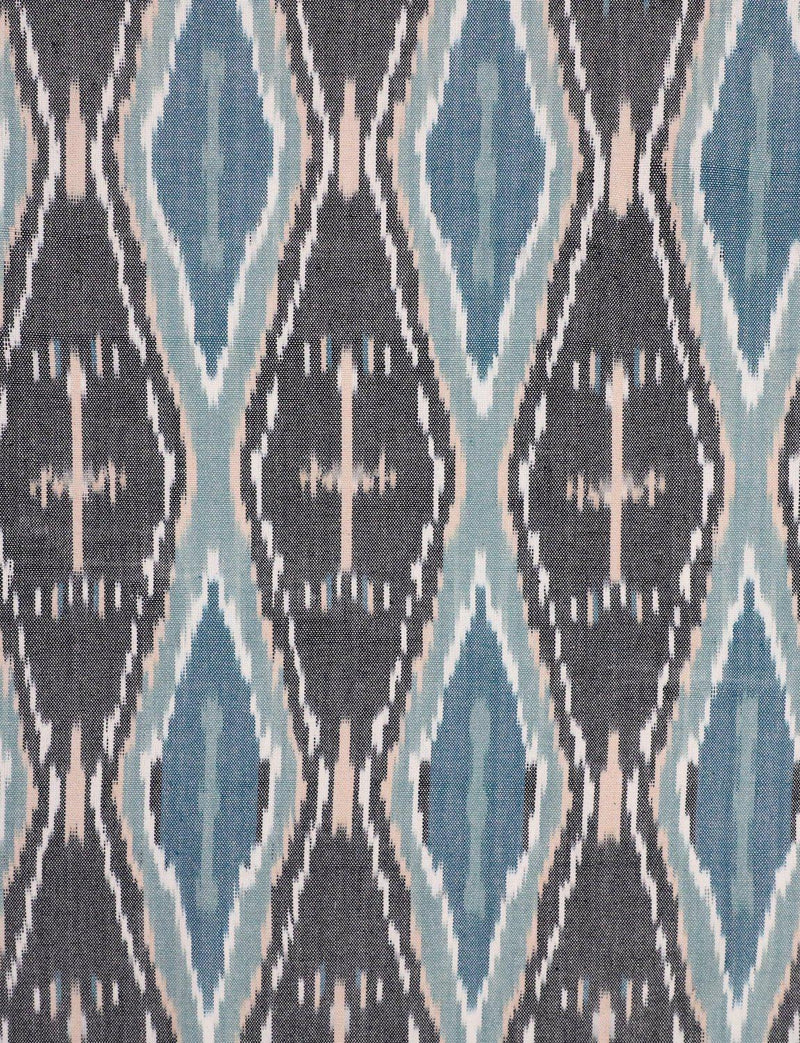 Multi Ikat Handwoven Cotton Fabric by the Yard - Passion Lilie