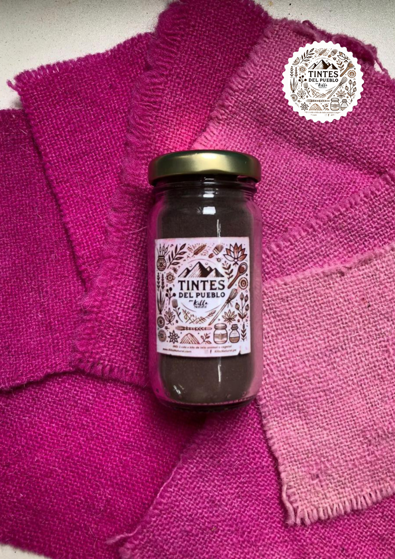 Tintes del Pueblo – 100% Natural Fuchsia Pink Dye