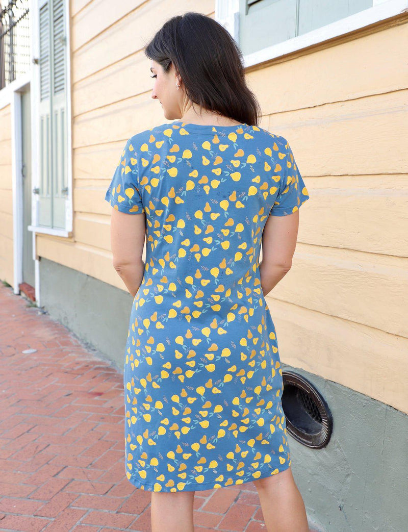 Pear - fection Organic Dress - Passion Lilie