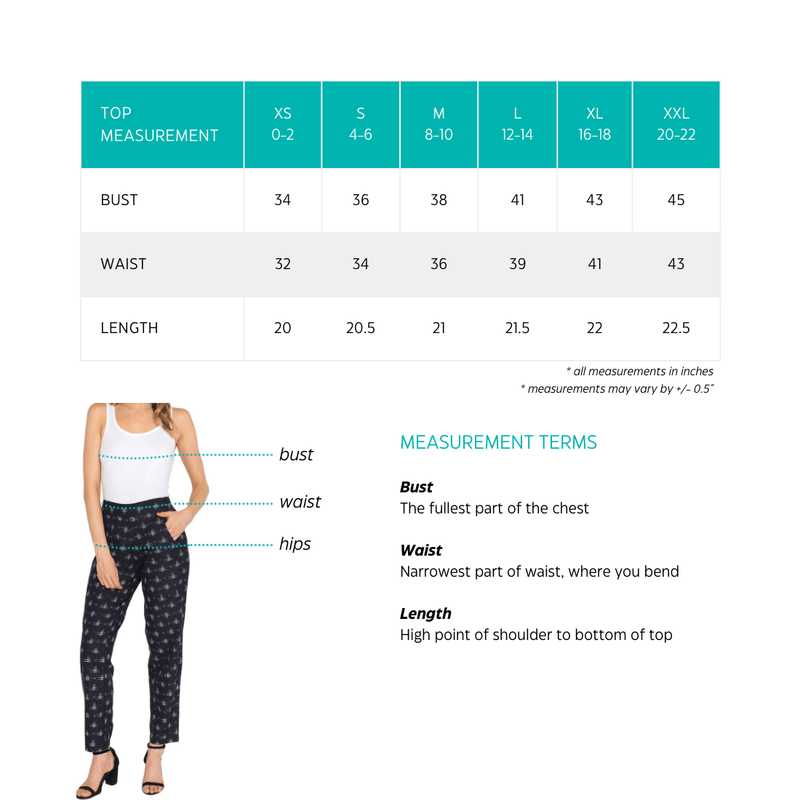 Petite Floral Organic Top - Passion Lilie