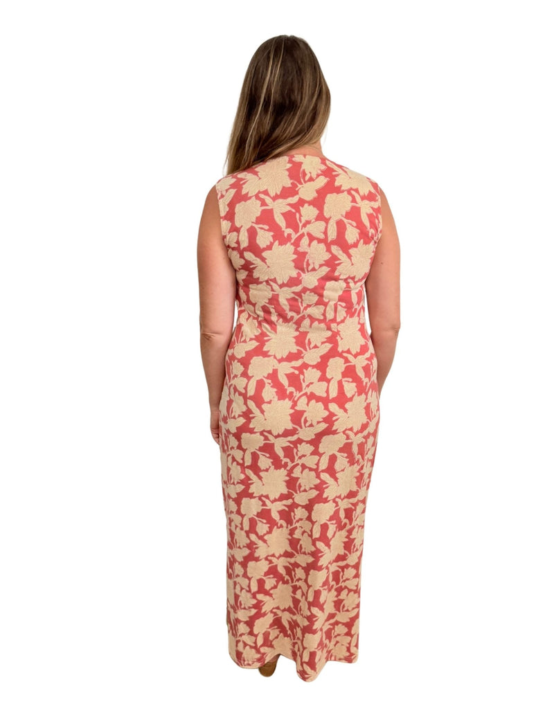 Pink Magnolia Maxi Dress : Sample - Passion Lilie