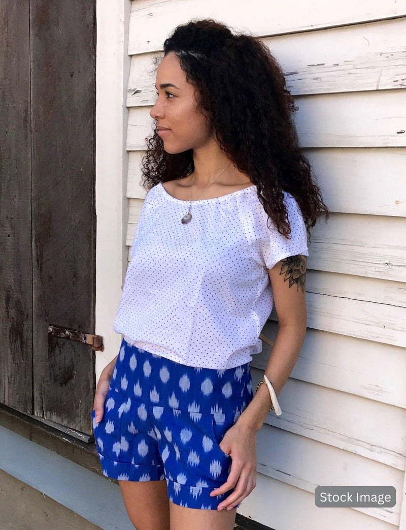 Red Polka Dot Top : Pre - Loved - Passion Lilie