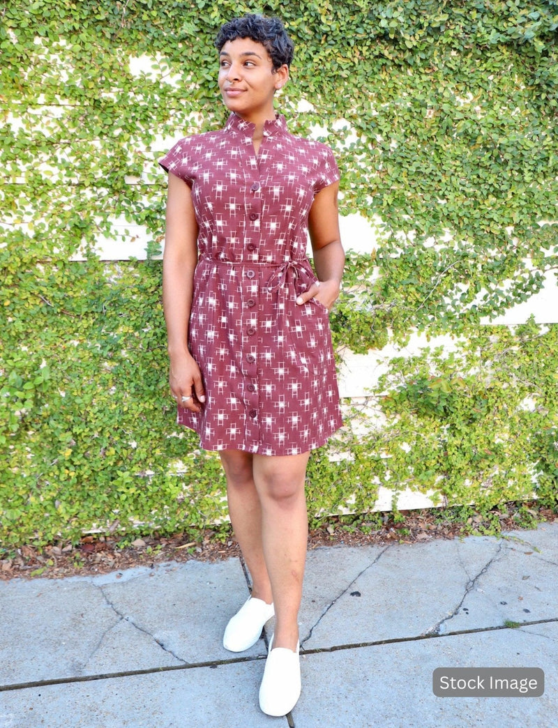 Rubina Button Dress : Pre - Loved - Passion Lilie