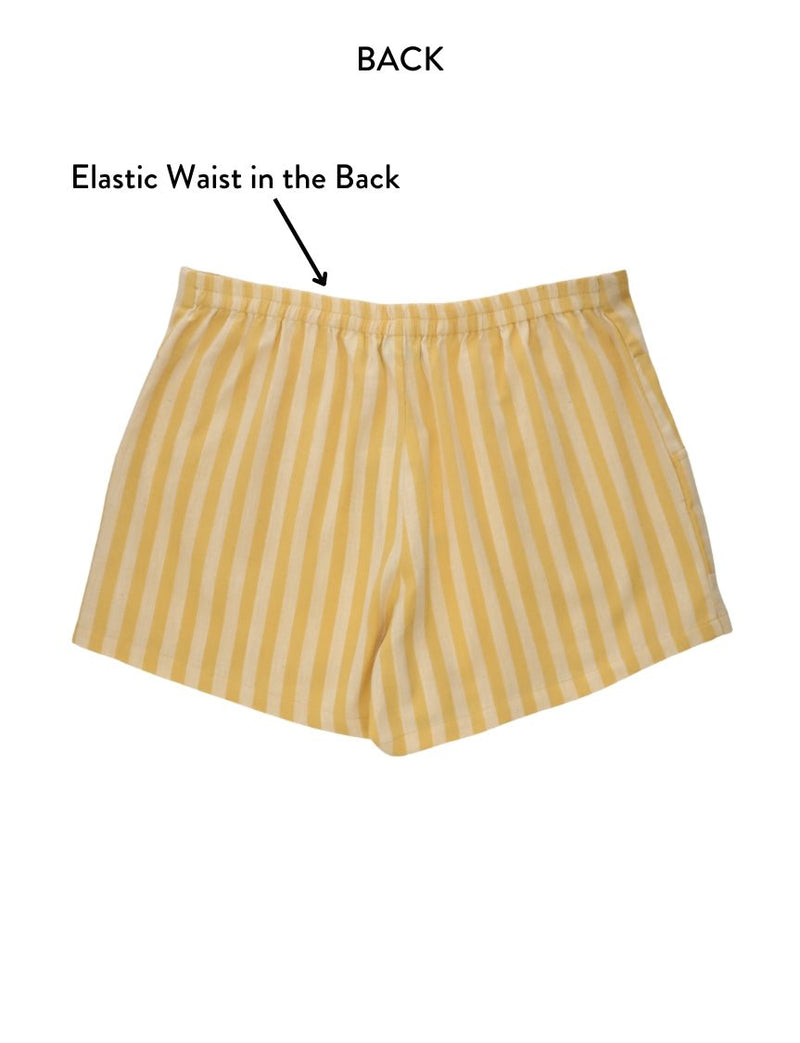 Sun Ray Organic Cotton Shorts - Passion Lilie