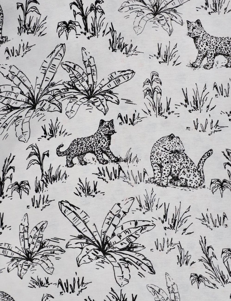 Tigress Glacier Grey Organic Wrap Dress - Passion Lilie