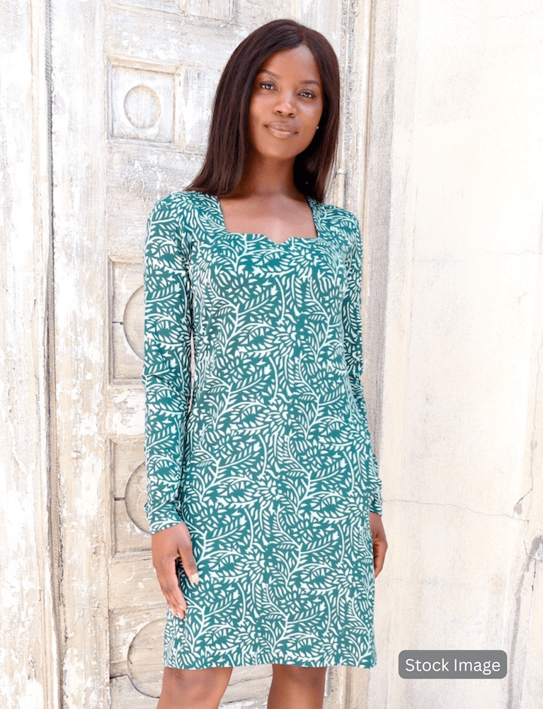 Vineyard Organic Dress : Pre - Loved - Passion Lilie