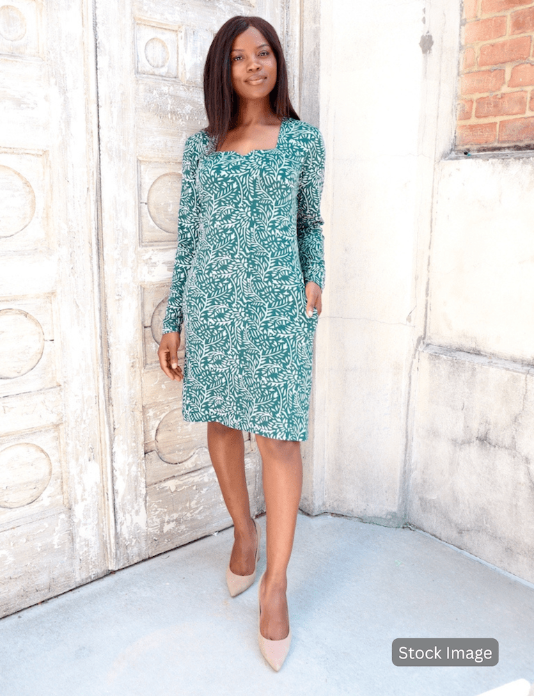 Vineyard Organic Dress : Pre - Loved - Passion Lilie