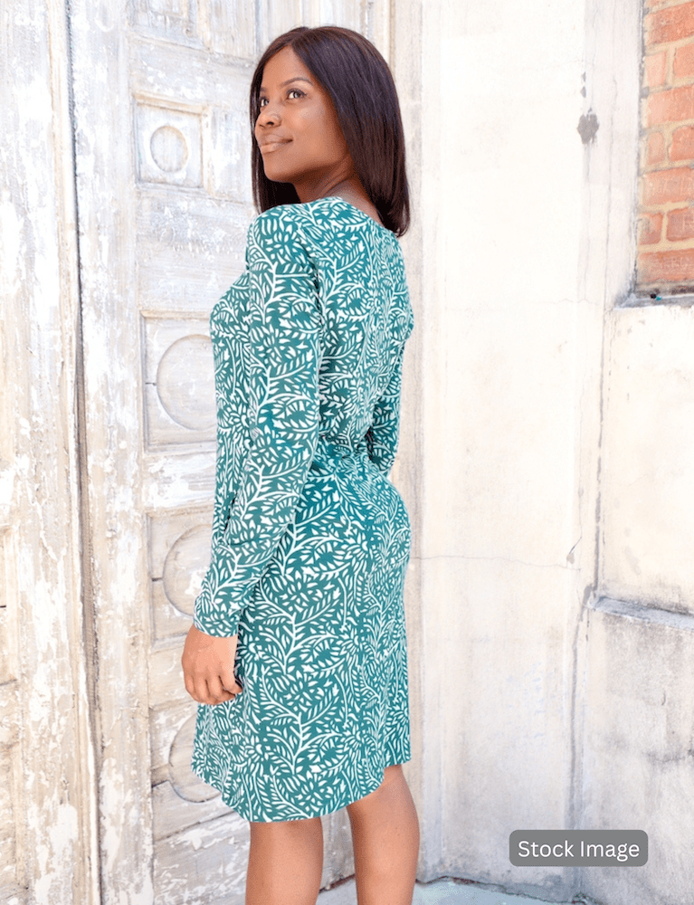 Vineyard Organic Dress : Pre - Loved - Passion Lilie