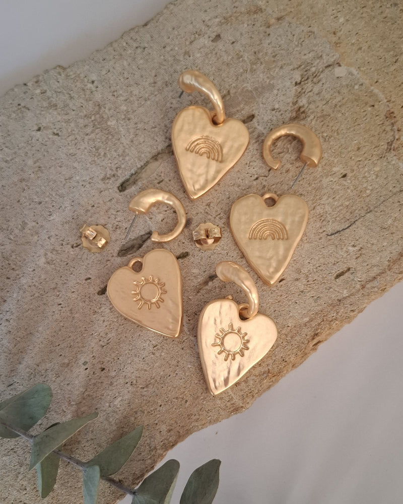 Núkukaule Earrings – Heart