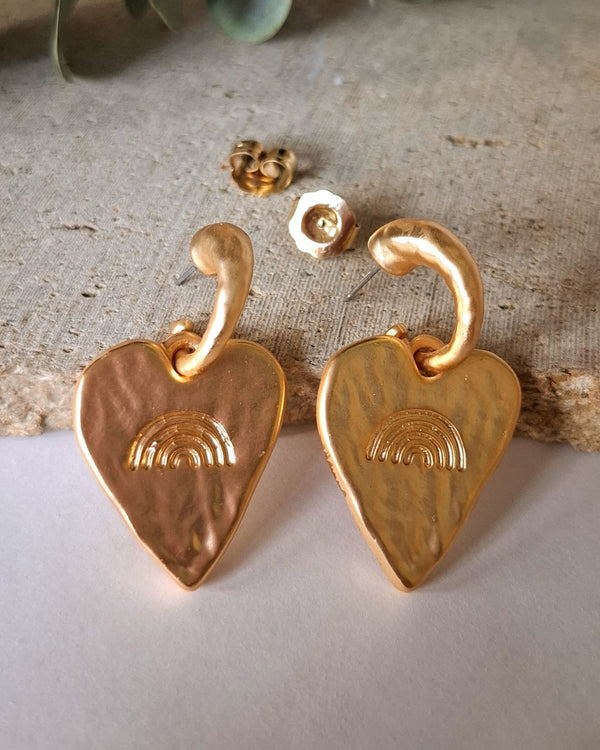Núkukaule Earrings – Heart