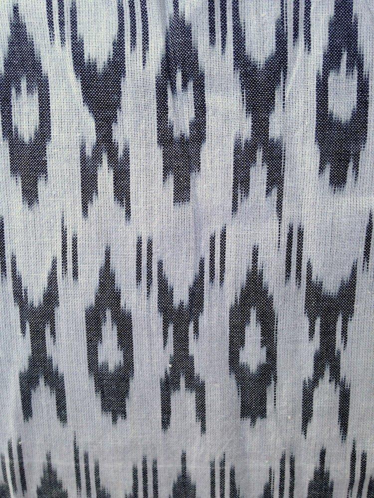 White Ikat Jacket : Pre - Loved - Passion Lilie