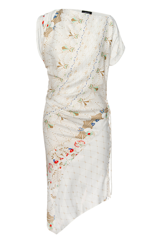 White Lotus Bias Dress