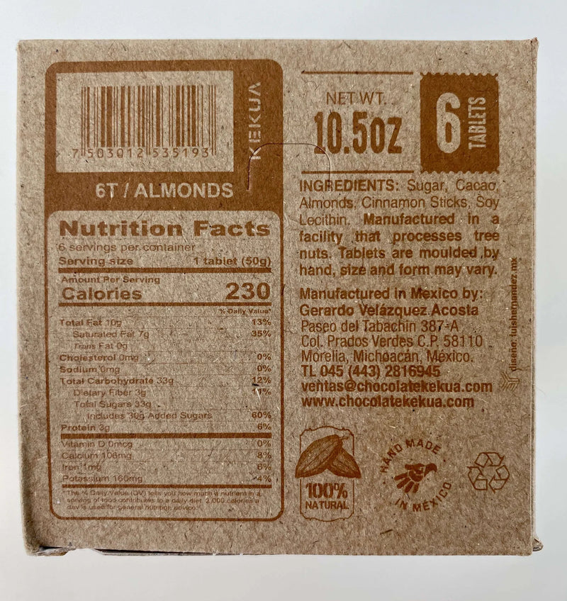 Kekua Mexican Hot Chocolate with Almonds