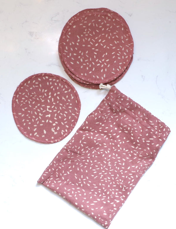 Reusable Organic Cotton Rounds with Bag