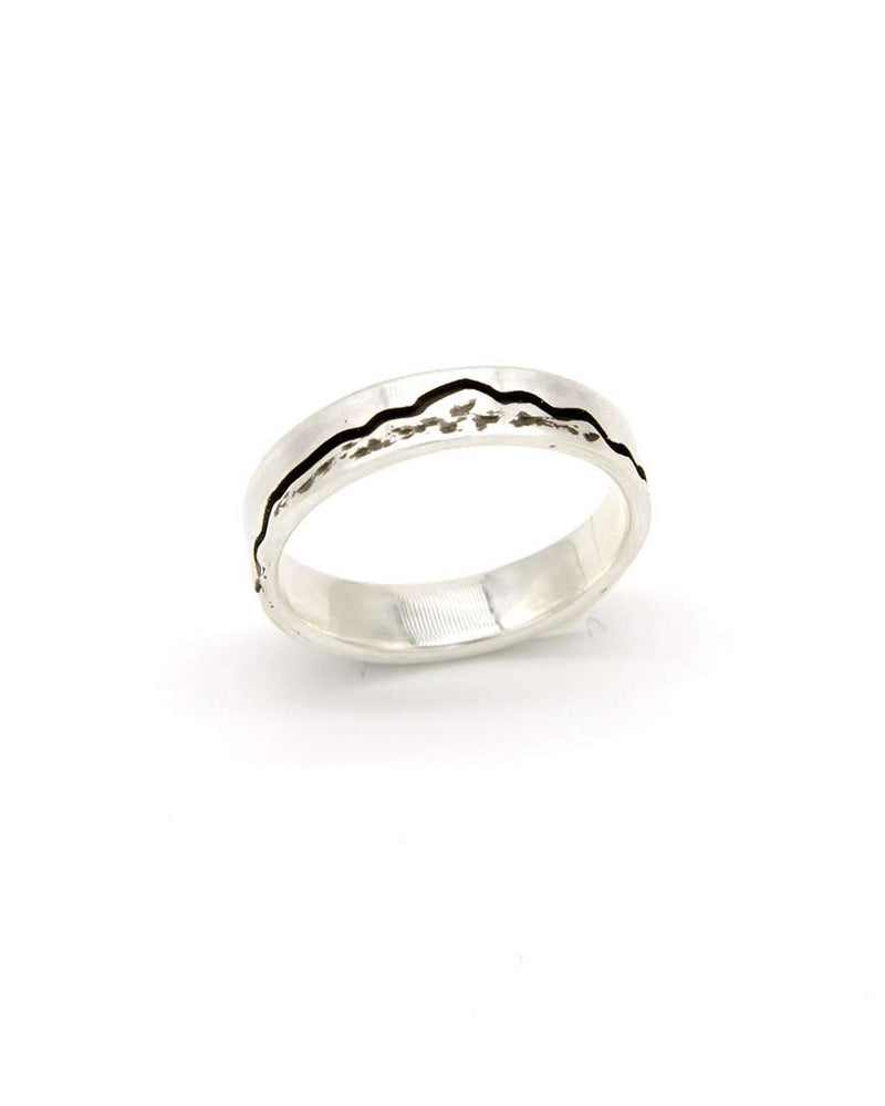 Handmade Cordillera Darwin Silver Ring
