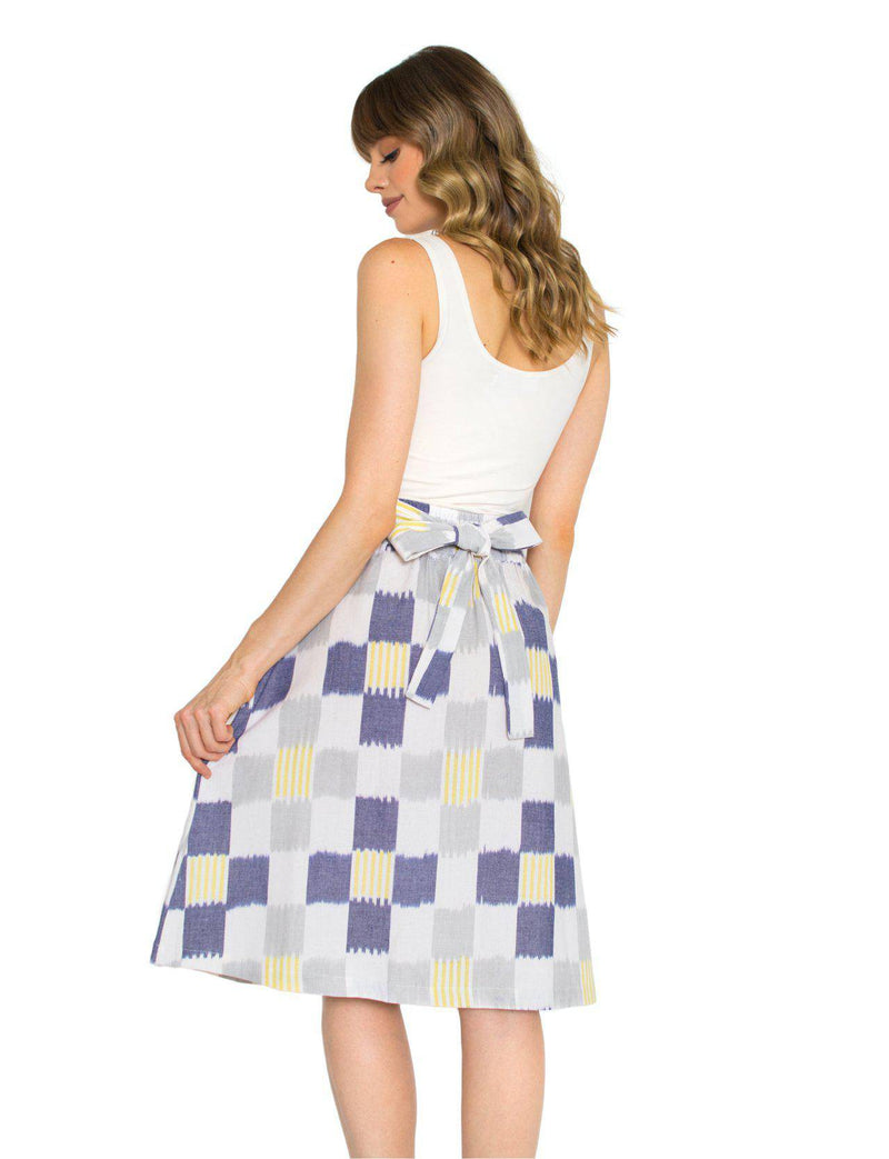 Sunshine Plaid Skirt