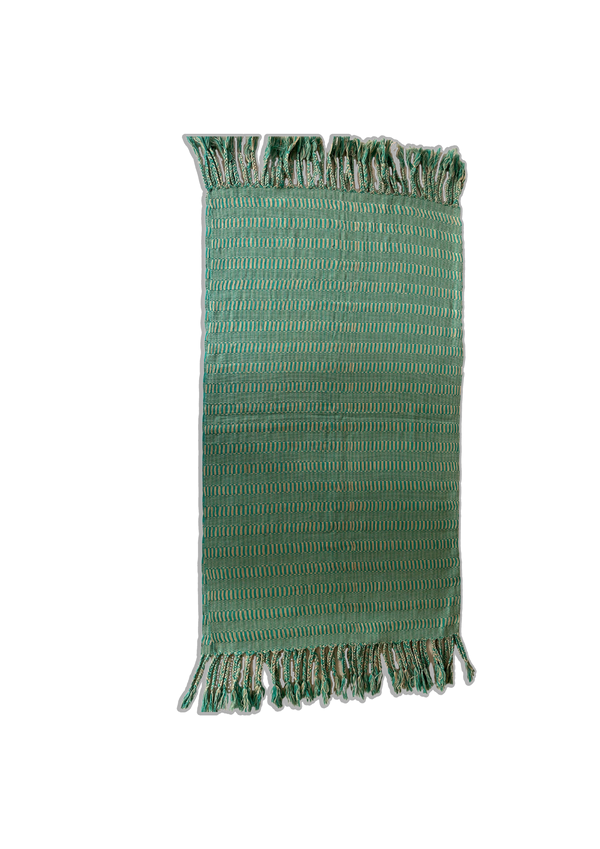 Turquoise Cotton Scarf