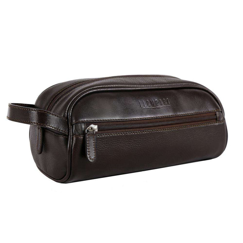 Executive Leather Toiletry Bag