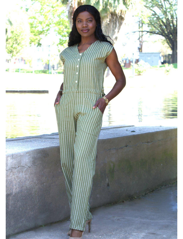 Olive Jumpsuit