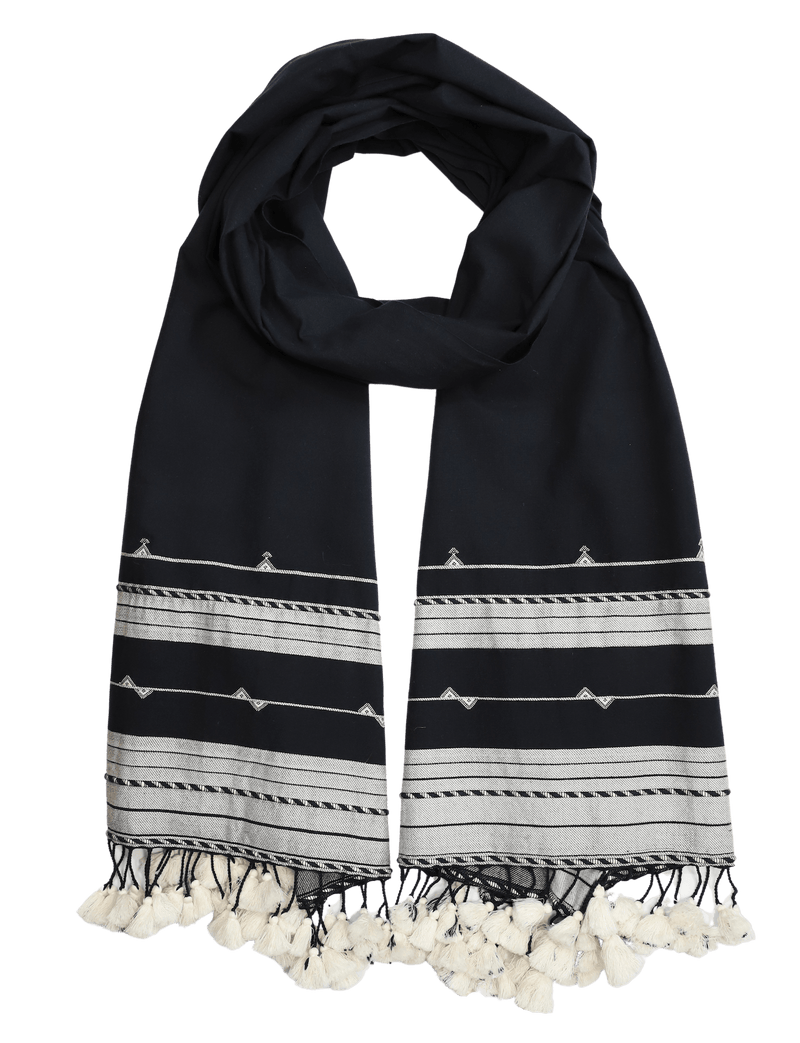 Black Kutch Scarf