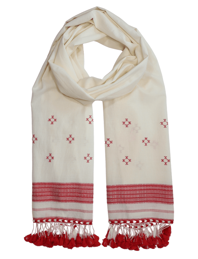 Red Kutch Scarf