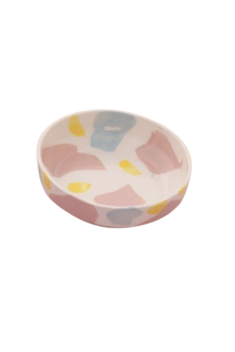 Ceramic Splash Shallow Mini Bowl