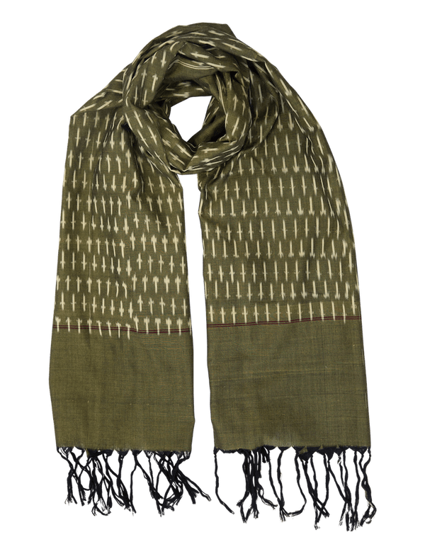 Classic Olive Scarf