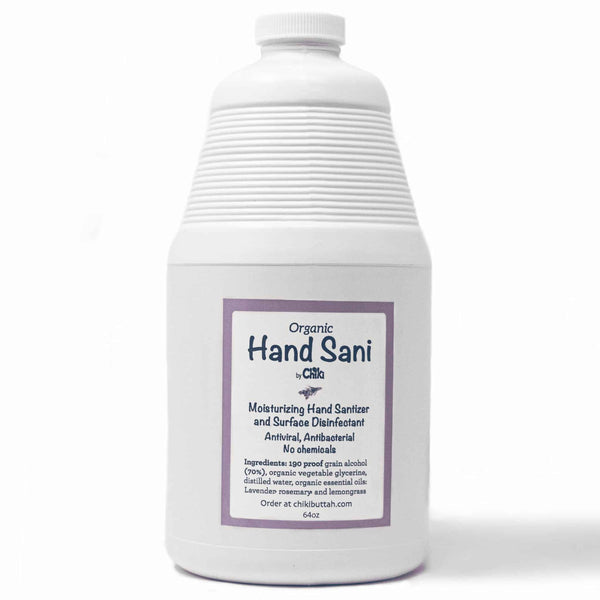 Organic Hand Sanitizer - 64 oz