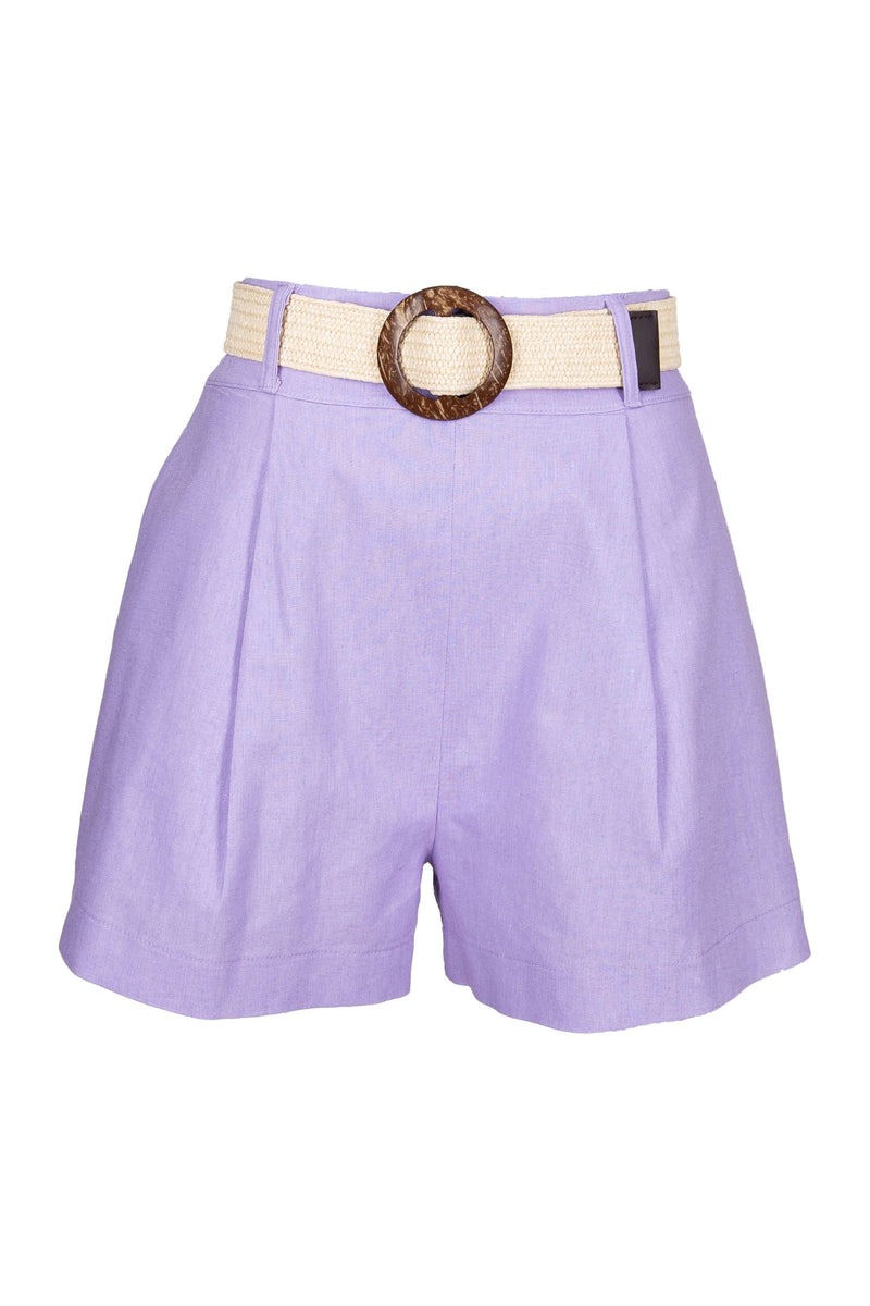 Front Pleated Shorts