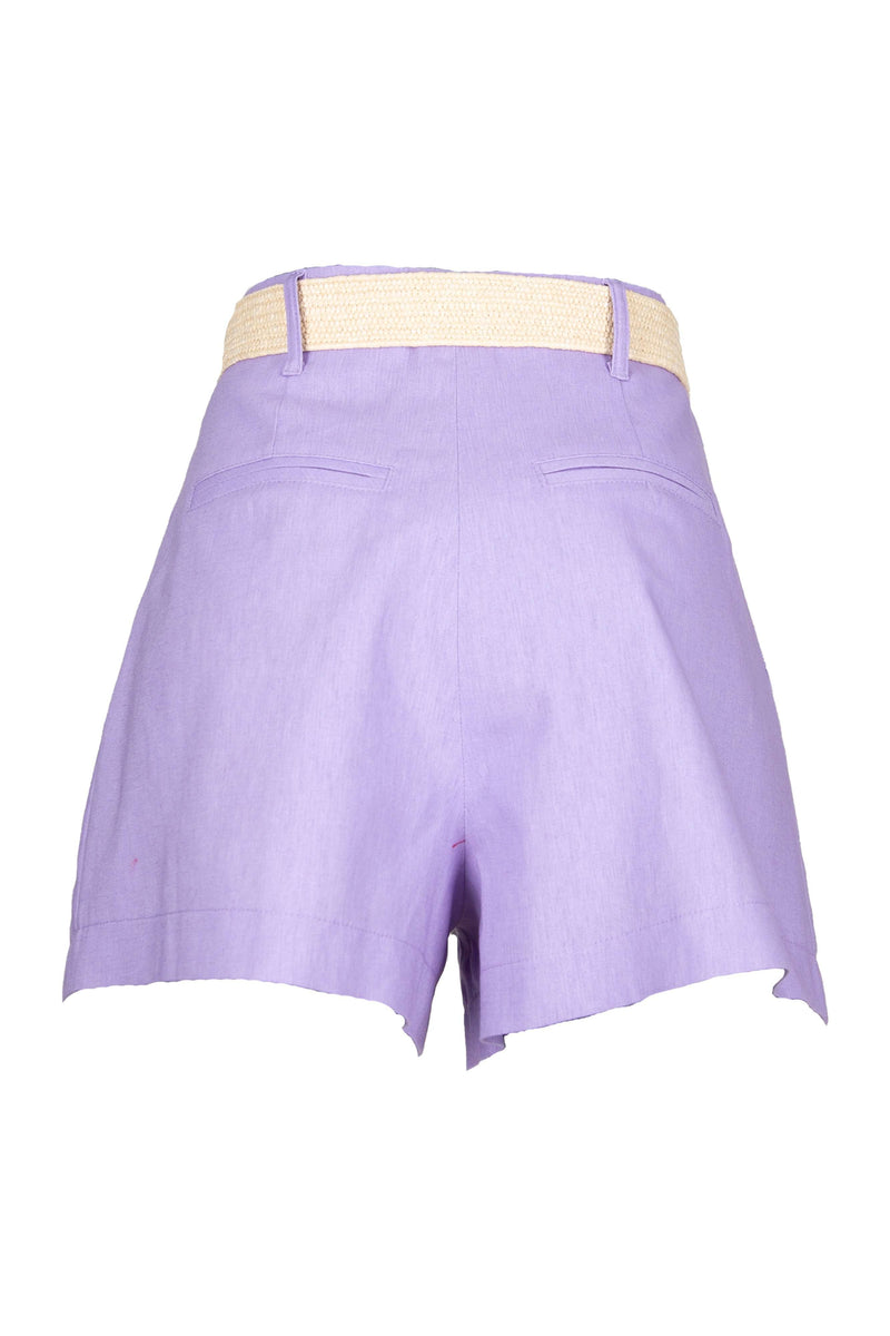 Front Pleated Shorts