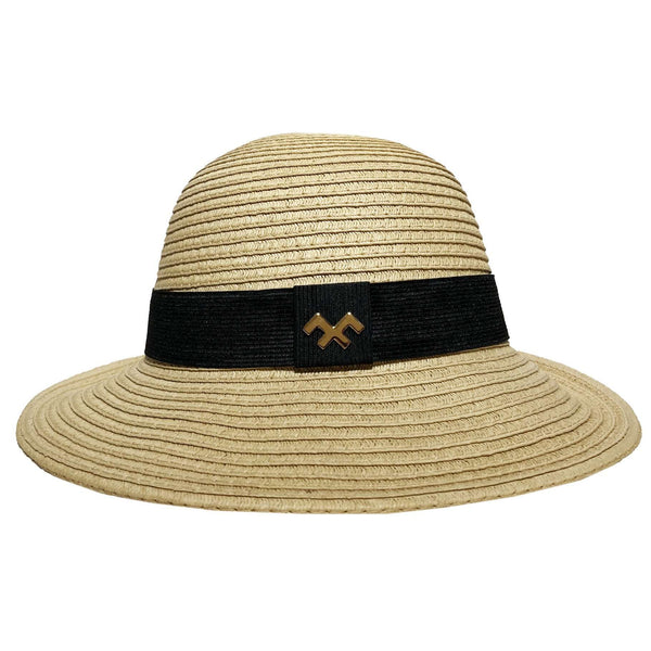 Natural Basic Cloche Hat
