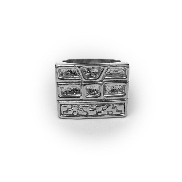 Silver Mitla Ring