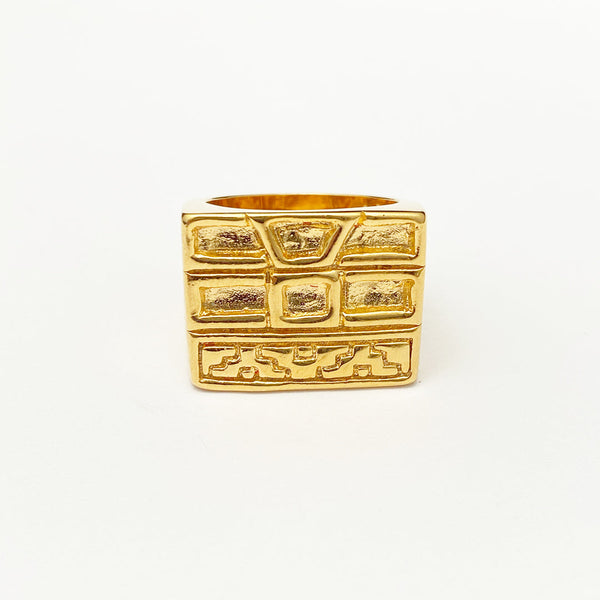 Gold Mitla Ring
