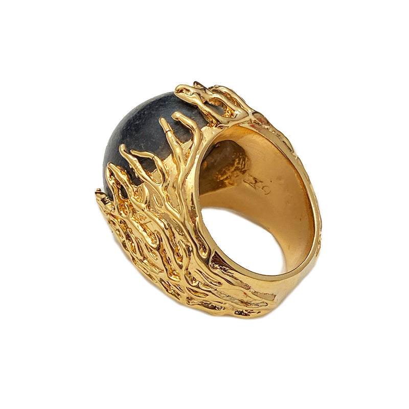 Gold Roots Ring