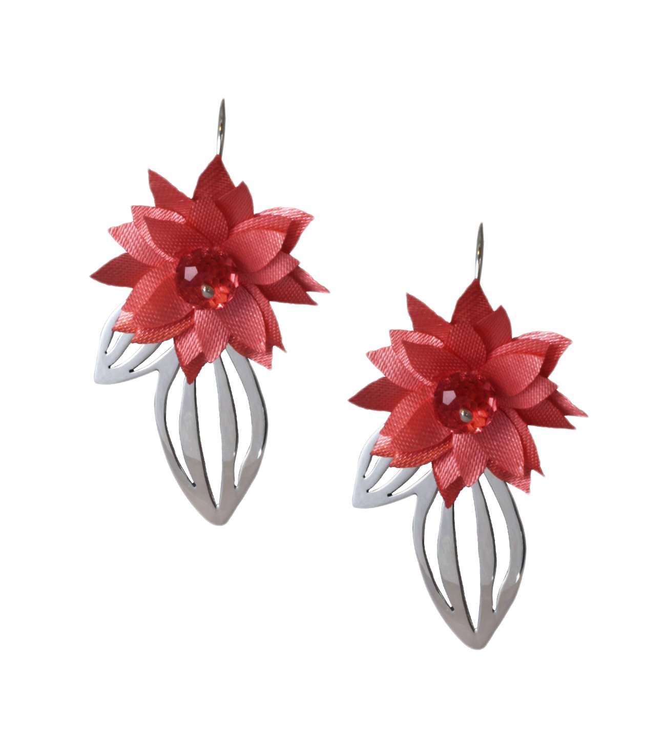 Studio Boutique.- Dahlia Bouquet Earrings in Sterling Silver