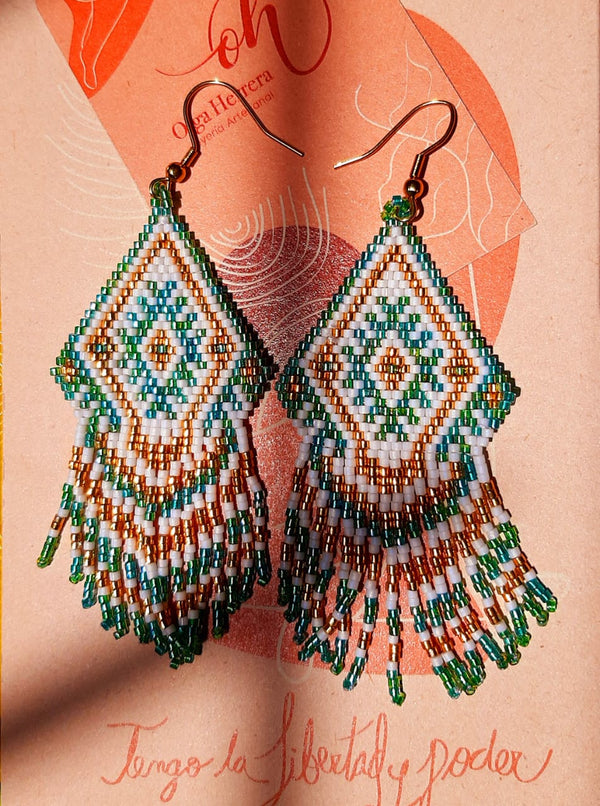 Handmade Mapuche Earrings
