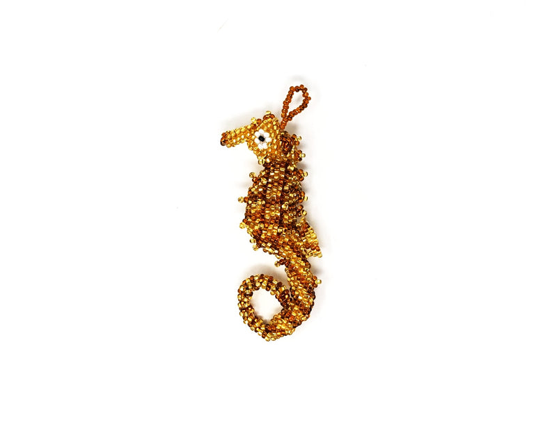 Seahorse Ornament- Gold