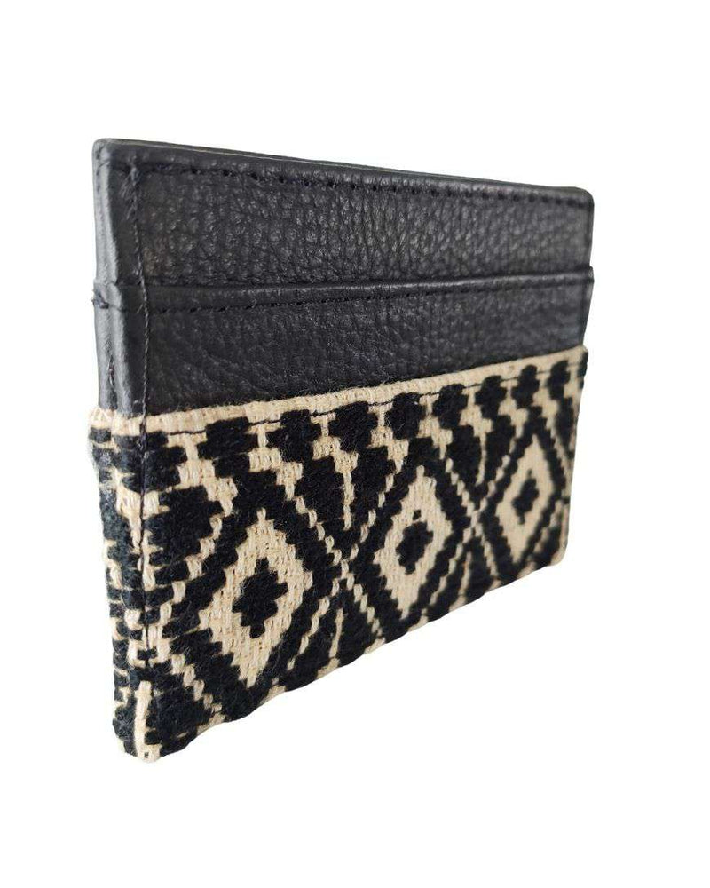 Black Mazahua Card Holder