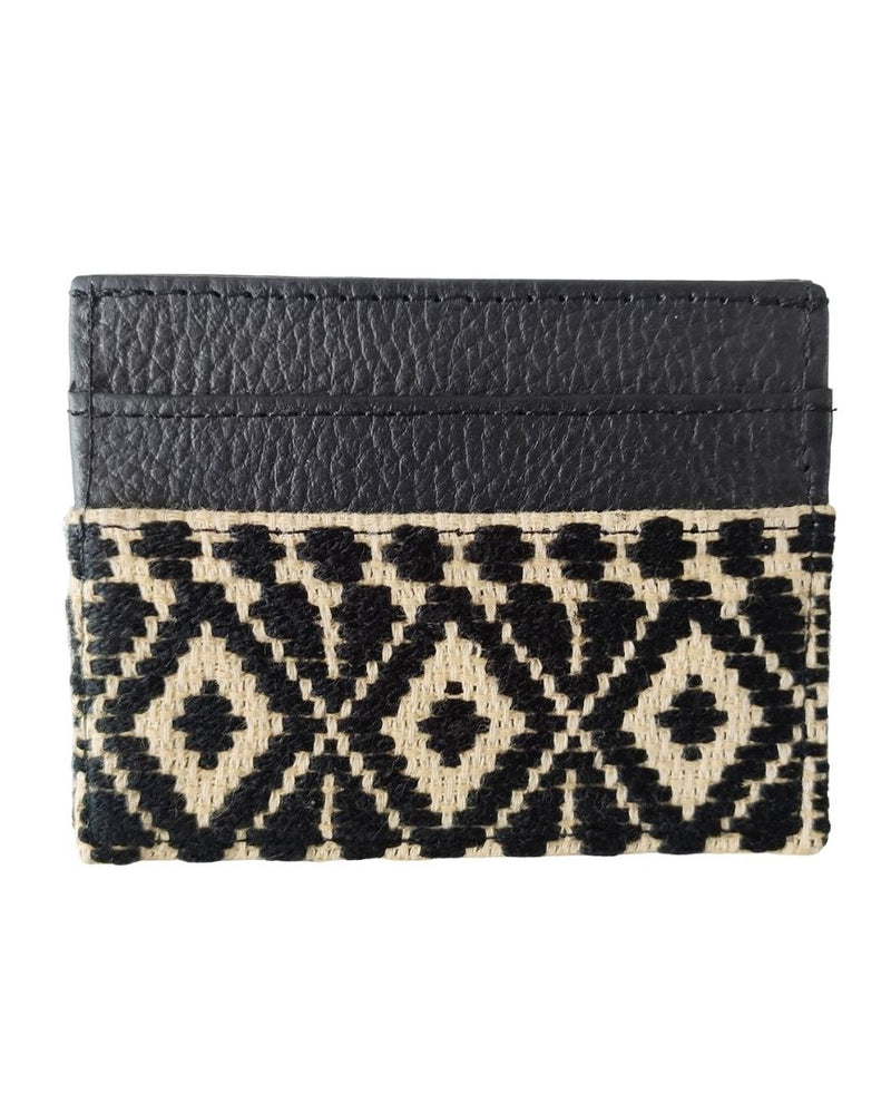 Black Mazahua Card Holder