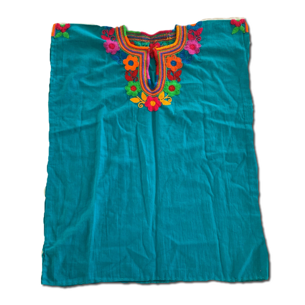 Jade Green Embroidered Blouse