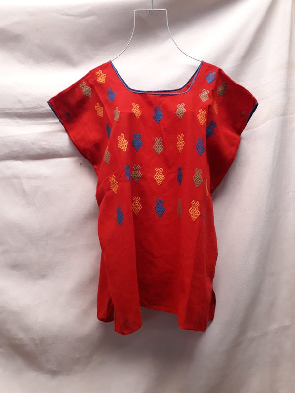Cotton Blouse with Strawberry Design