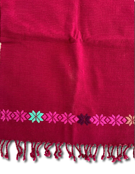 Bougainvillea Brocade Scarf