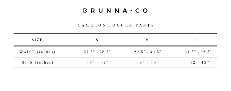 Cameron Oversized Bamboo Fleece Joggers