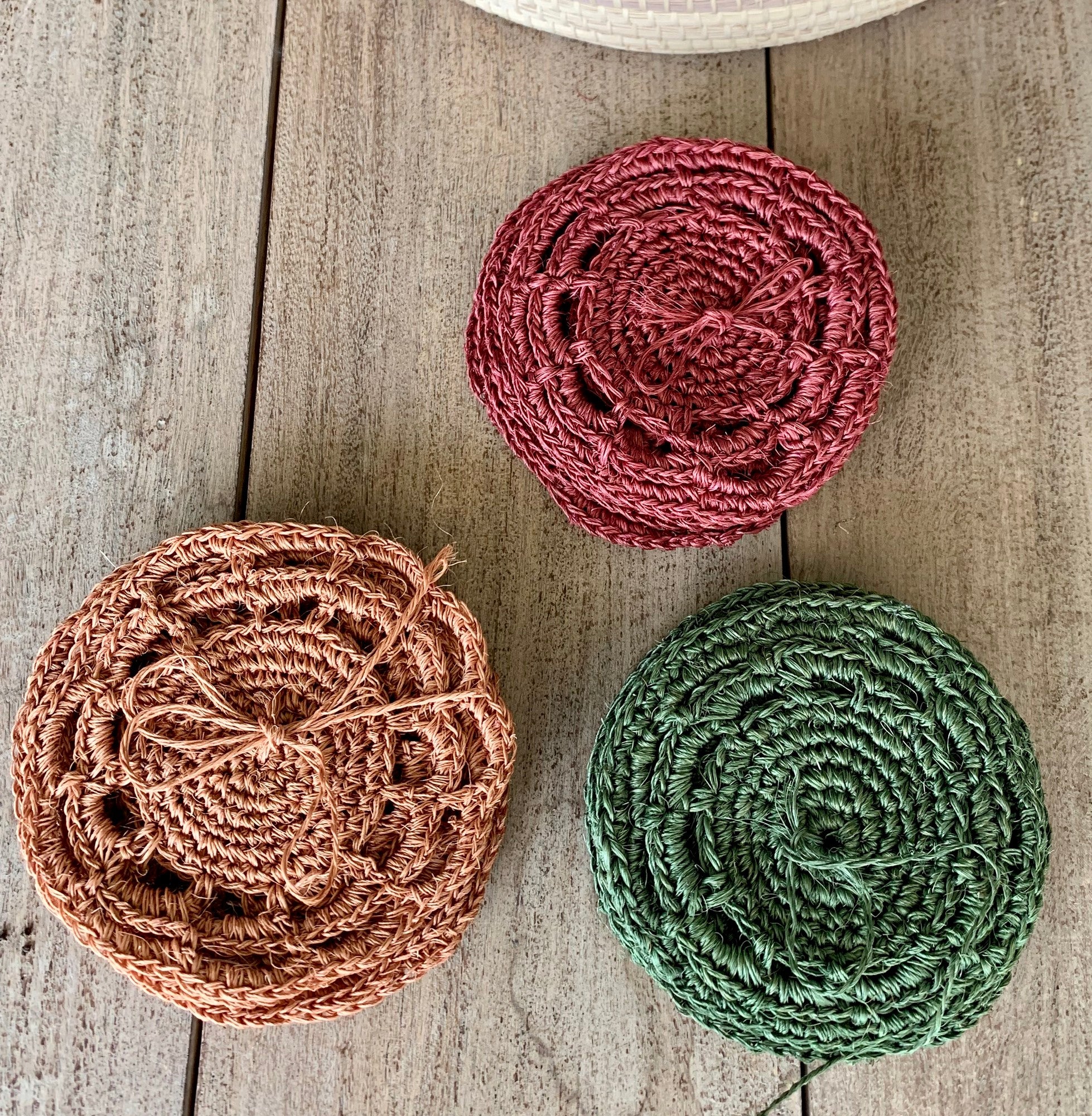 Crochet Coaster Set of 6