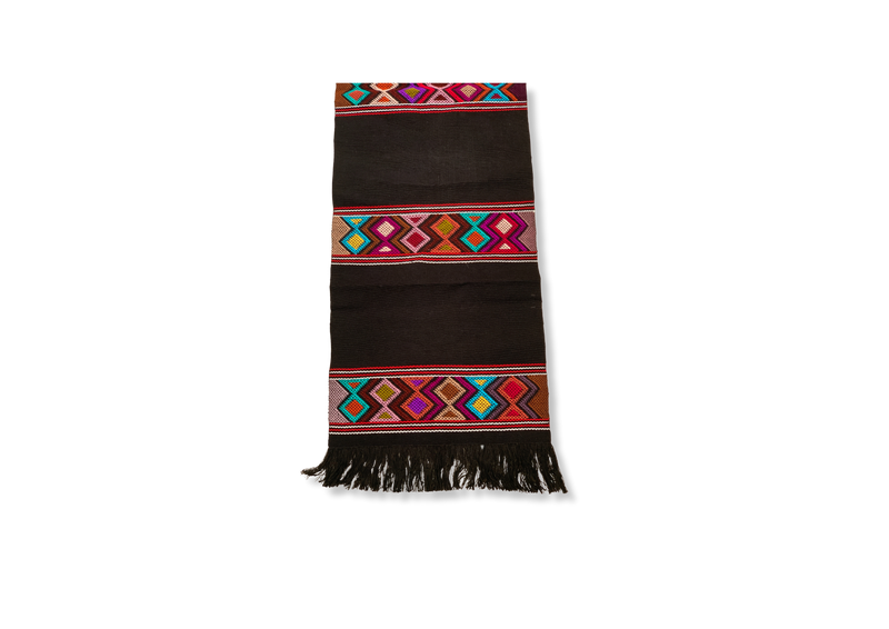 Table Runner with Traditional Zinacantan Embroidery