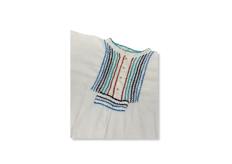 Tojolabal de Manta Embroidered Shirt