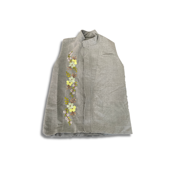 Men's Embroidered Vest
