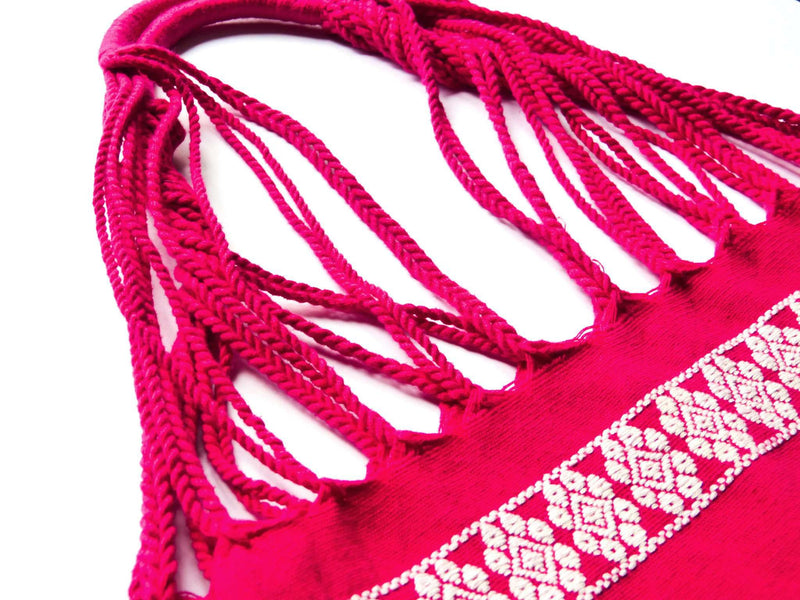 Pink Bag Hand-Woven in Loom