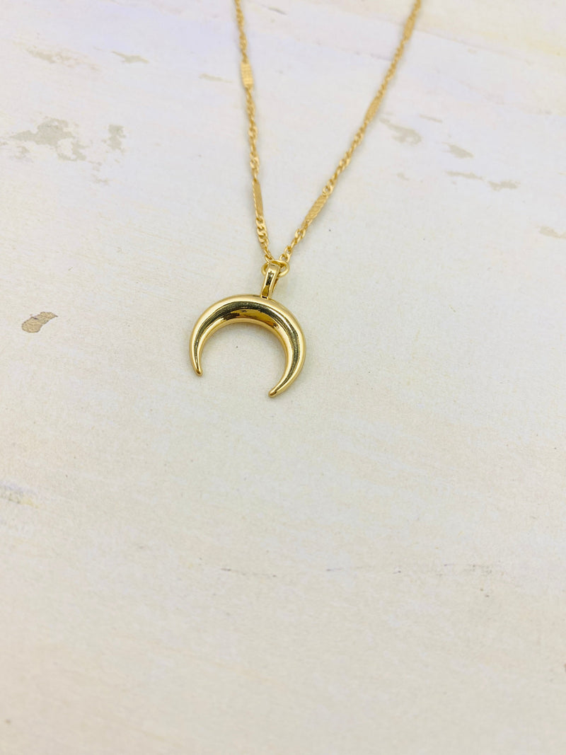 Crescent Layering Necklace