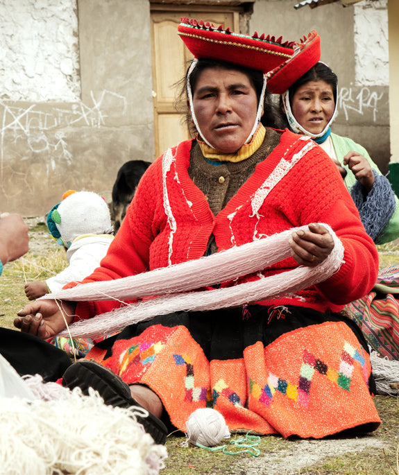Tupac Amaru Wool Peruvian Throw